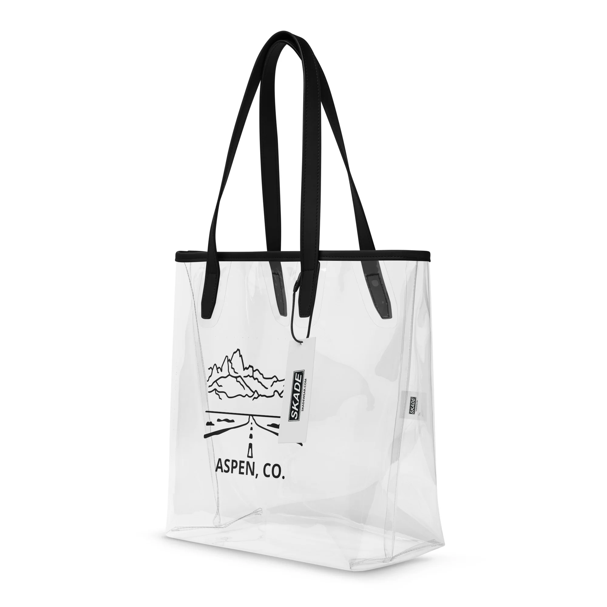 Clear Tote Bag – Aspen Road - Image 4