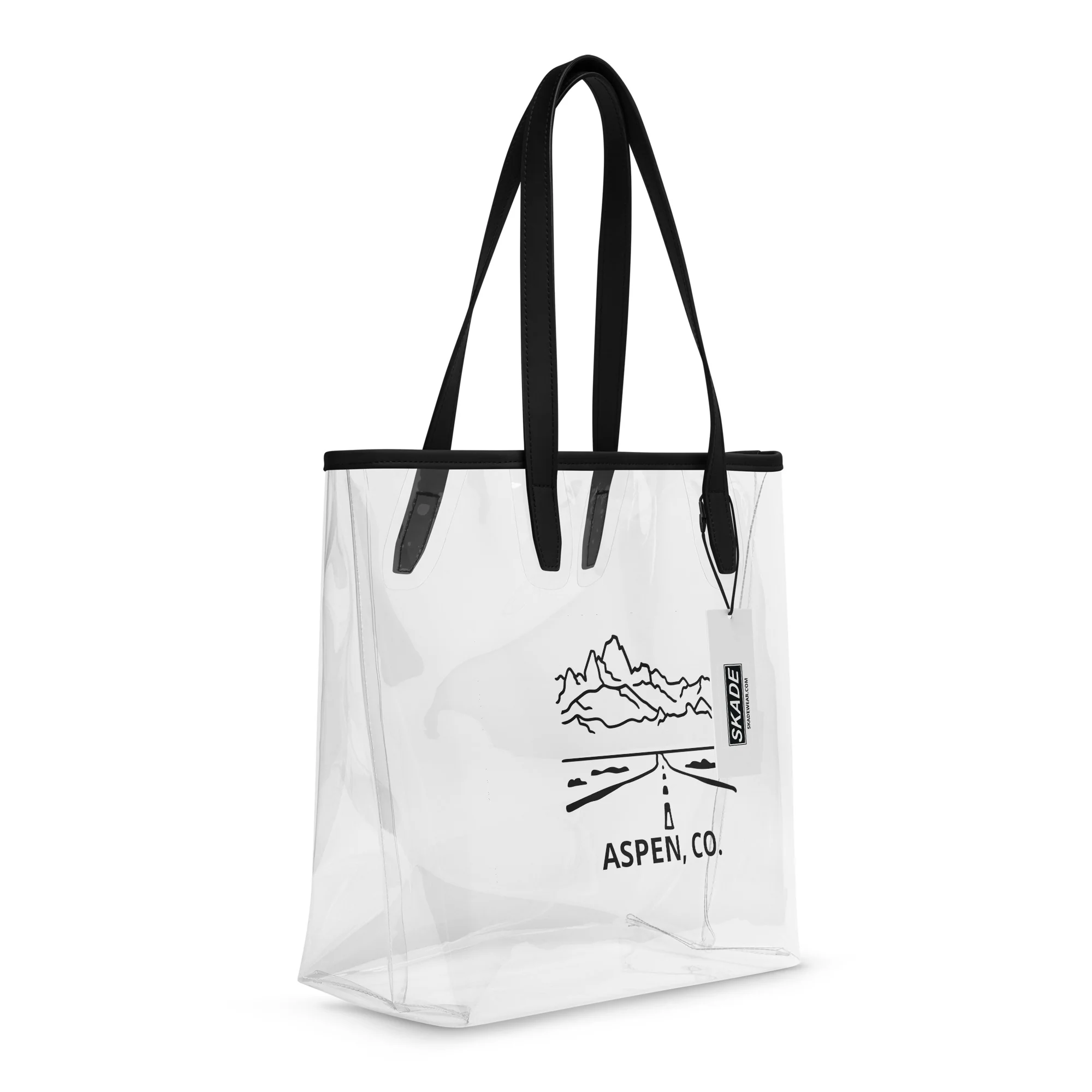 Clear Tote Bag – Aspen Road - Image 6