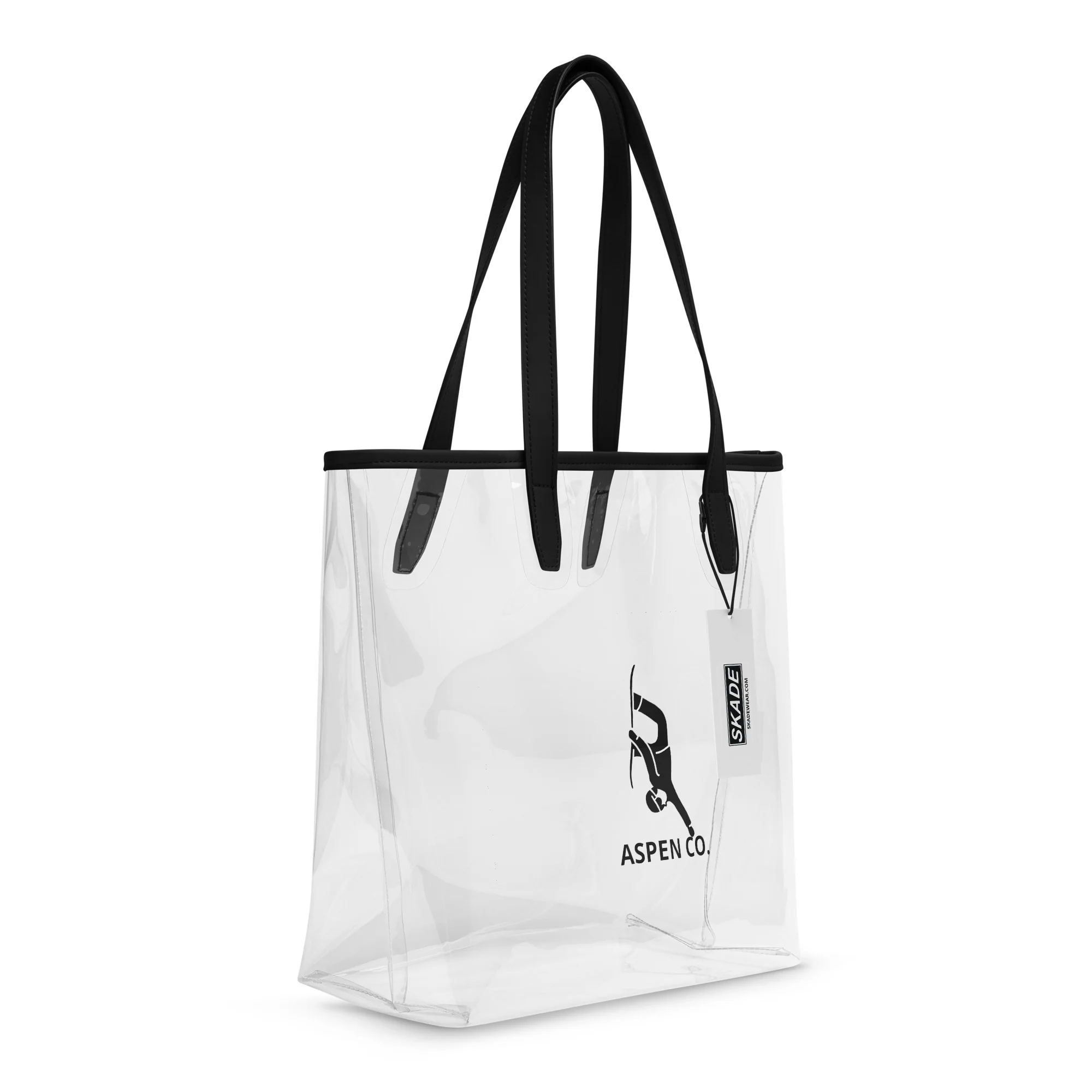 Clear Tote Bag – Aspen Snowboarder - Image 6