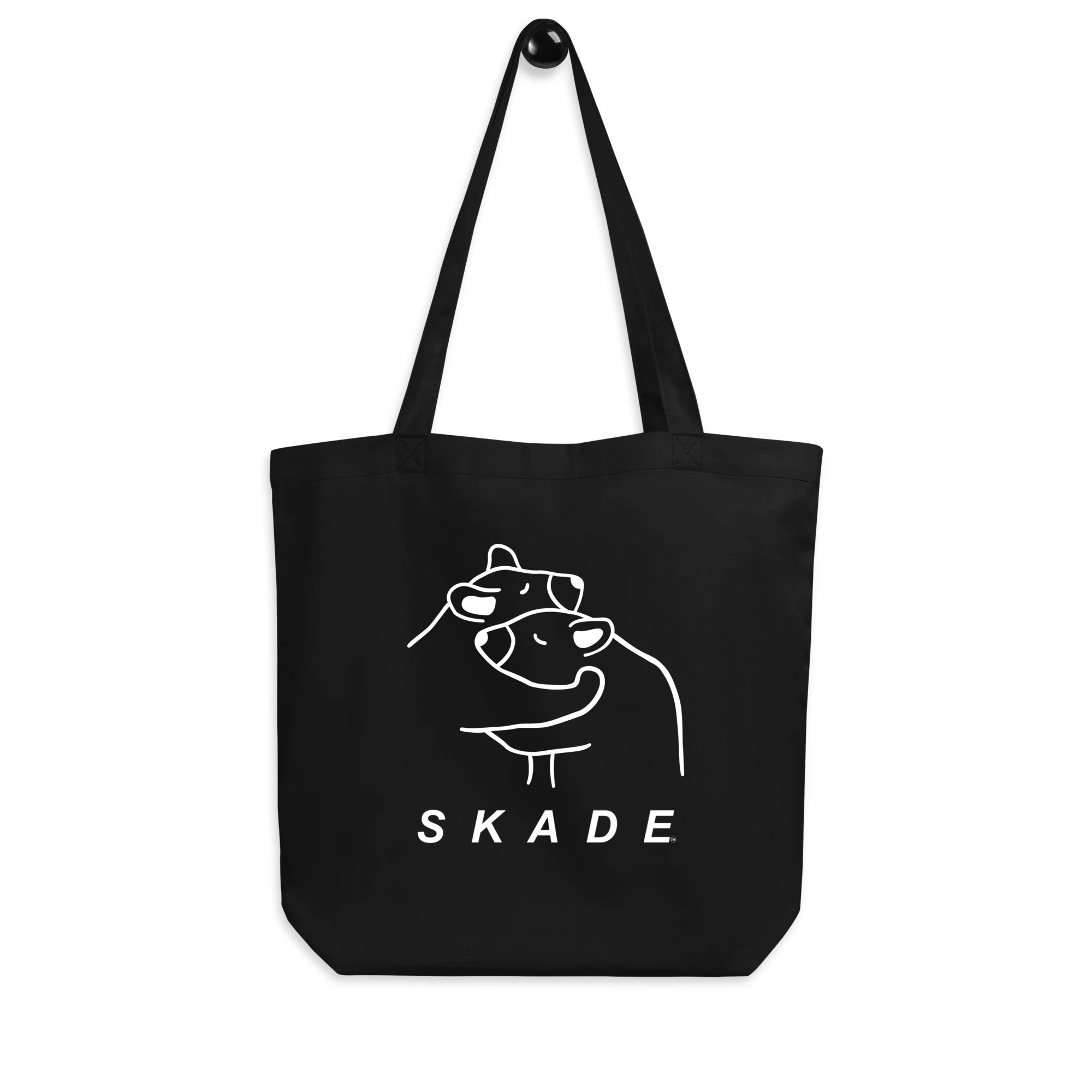 Eco Tote Bag – Bear Hug Duo - Image 3
