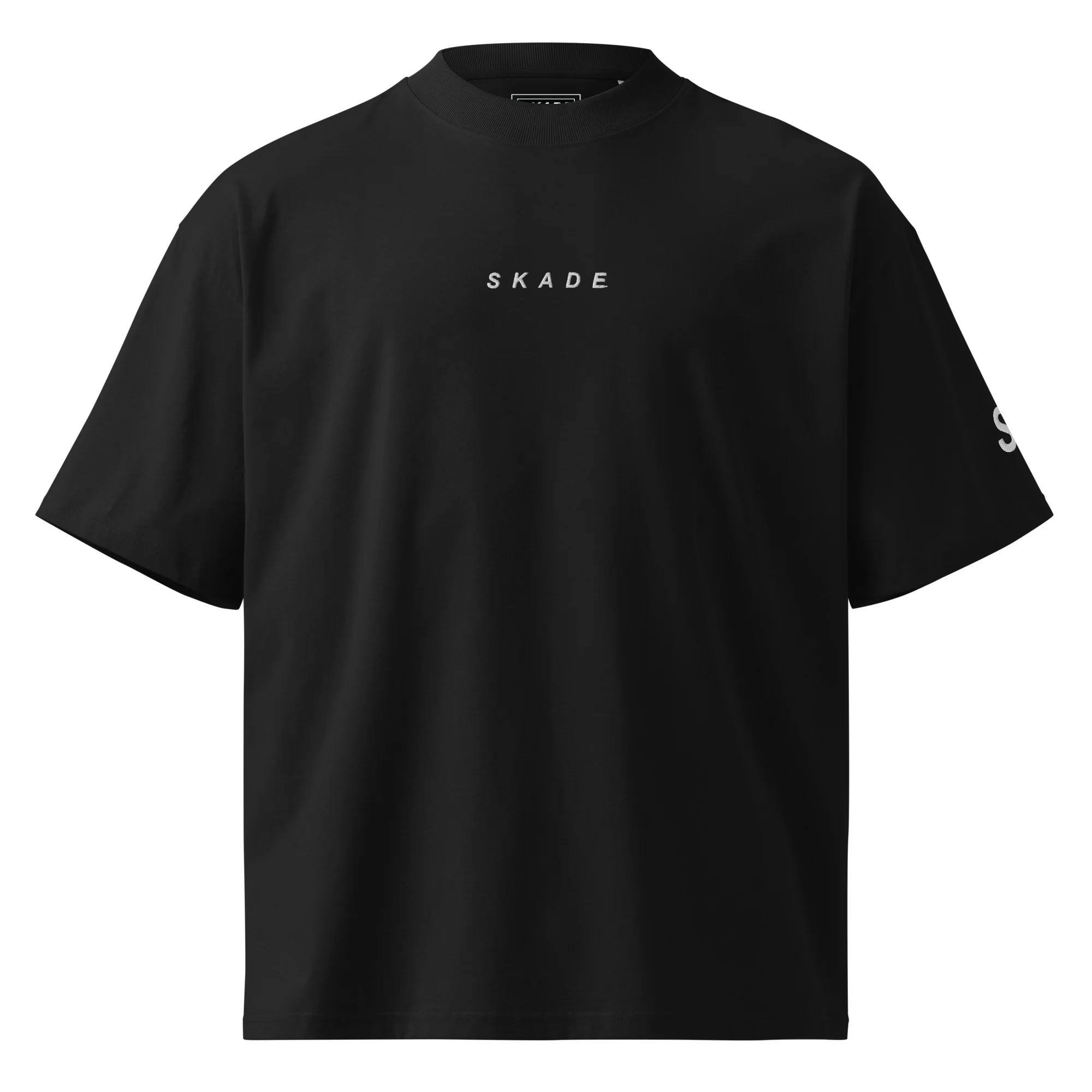 SKADE High Neck Organic Tee – Stitch Edition - Image 7