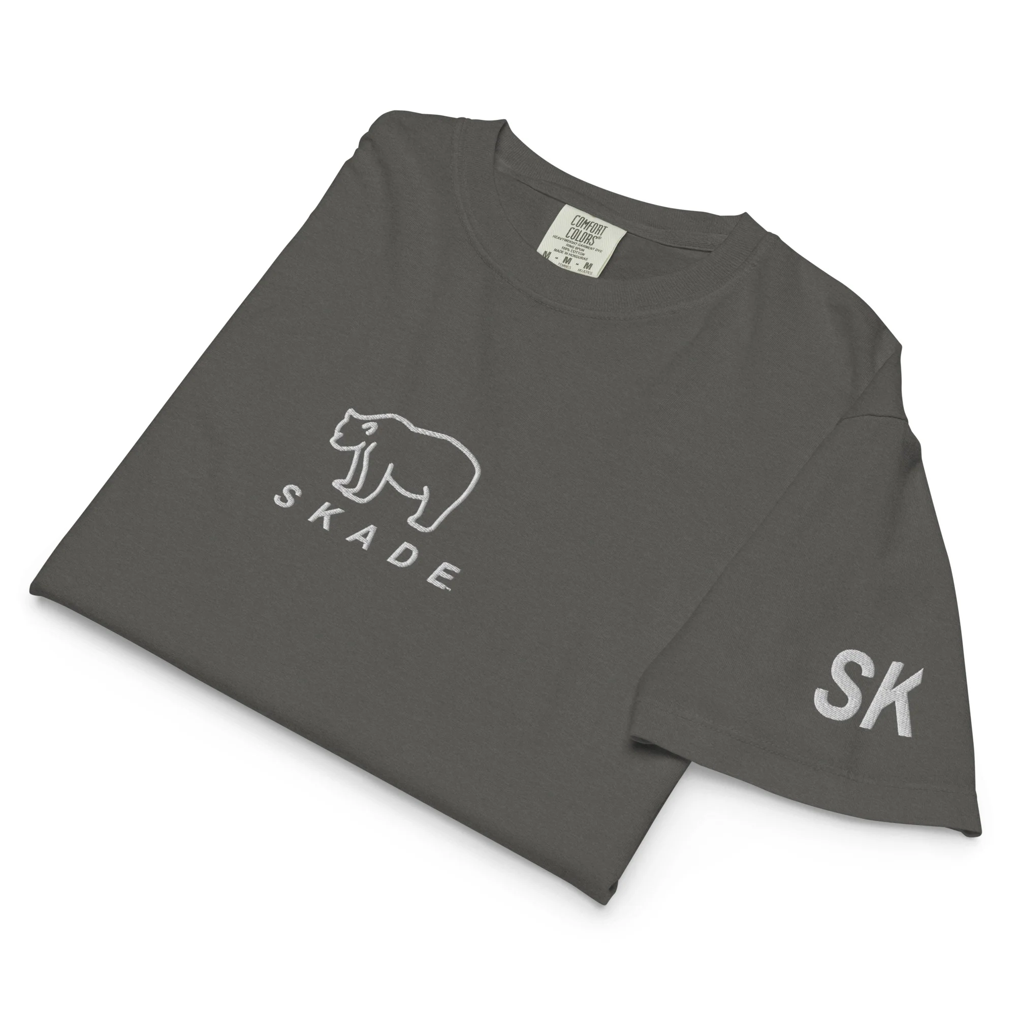 SKADE Women’s Heavyweight Boxy Tee – Bear Crest Edition - Image 7